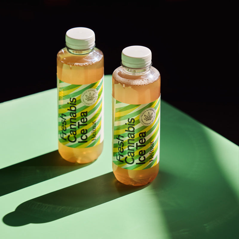Eistee "Fresh Cannabis Ice Tea"