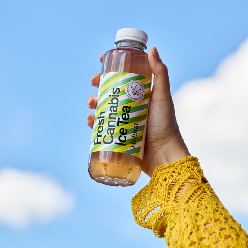 Eistee "Fresh Cannabis Ice Tea"