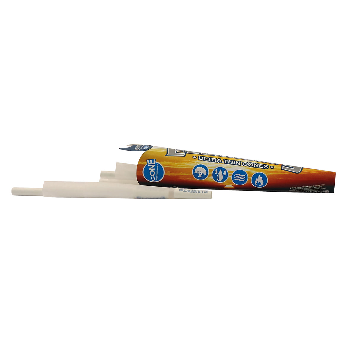 Elements King Size - Ultra Thin Cones