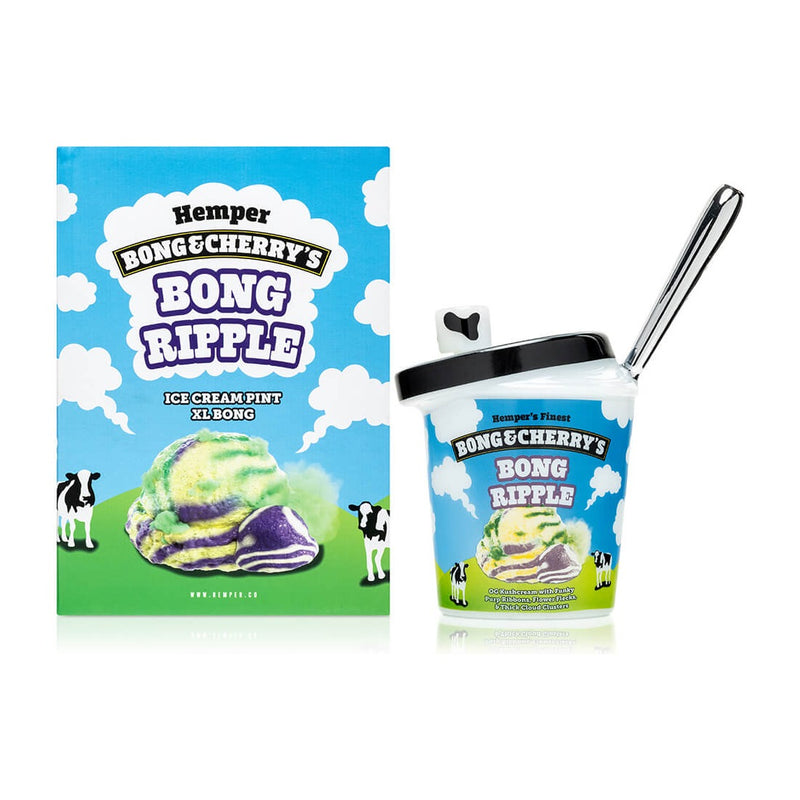 Hemper Bong & Cherry's Ice Cream XL Bong