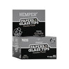 Hemper King Size Classic White Paper + 10mm Glass Tips