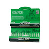 Hemper King Size Natural Brown Paper + 10mm Glass Tips