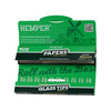 Hemper King Size Natural Brown Paper + 6mm Glass Tips