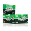 Hemper King Size Natural Brown Paper + 6mm Glass Tips