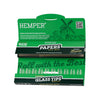 Hemper King Size Natural Brown Paper + 7mm Glass Tips