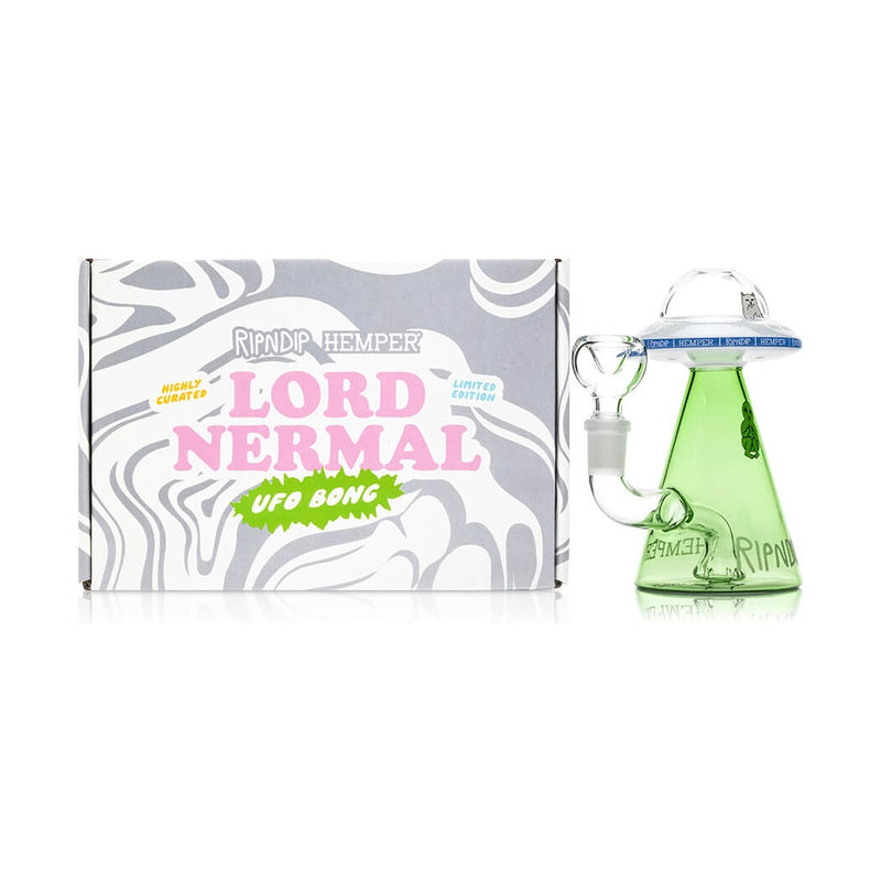 Hemper RIPNDIP x HEMPER Lord Nermal UFO Bong