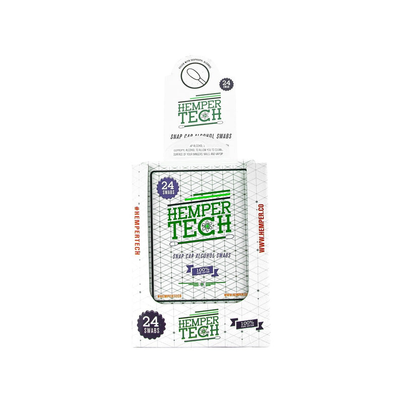 Hemper Tech Snapcap Alcohol Swabs 24pcs