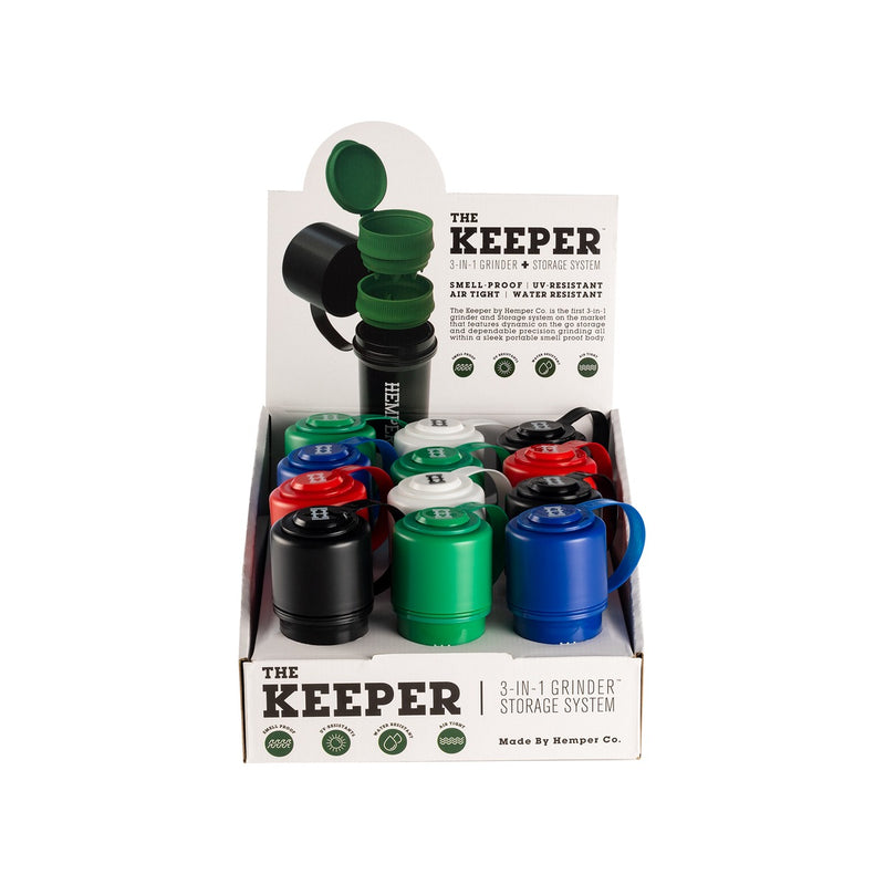 Hemper The Keeper 3-in-1 Grinder + Storage Standard