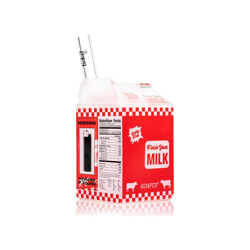Hemper Weedies Milk Carton Bong
