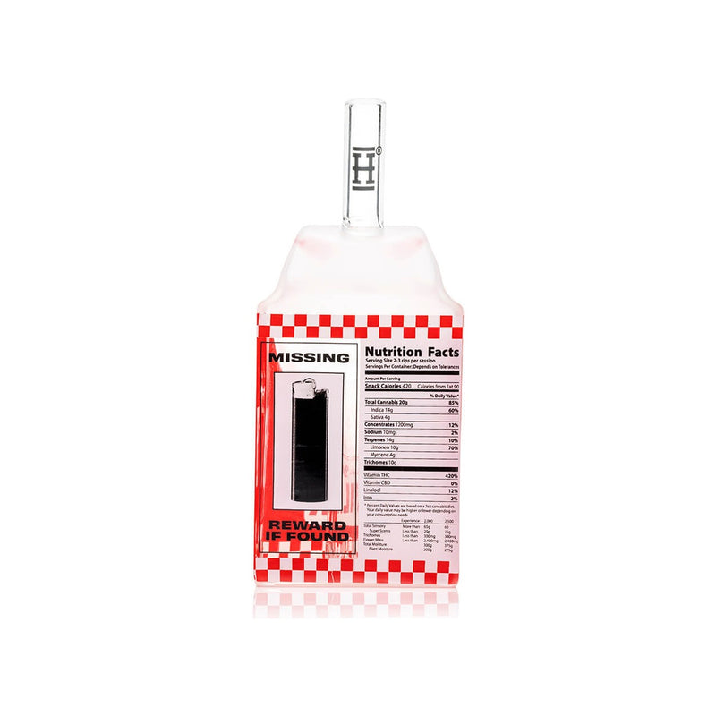 Hemper Weedies Milk Carton Bong