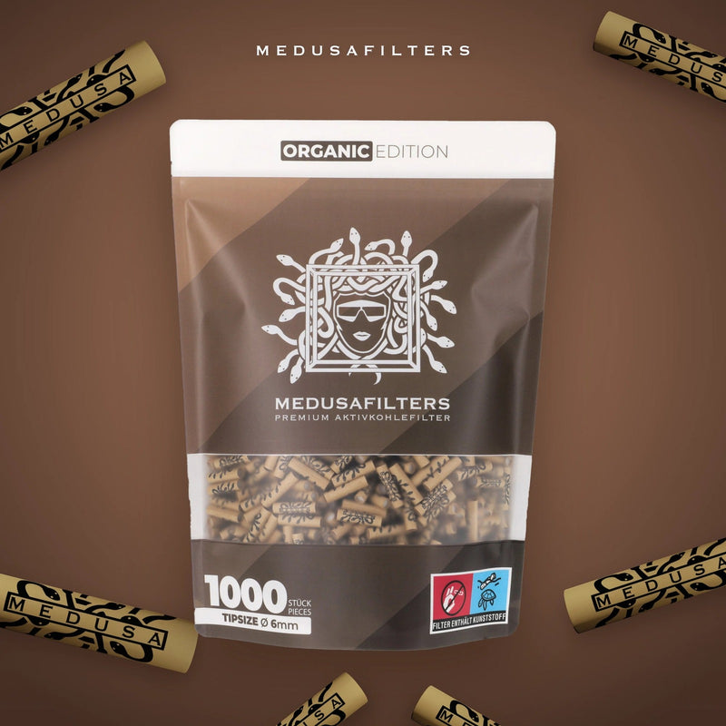 Medusa Aktivkohlefilter - Organic (1000 Stück)