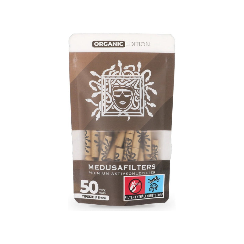 Medusa Aktivkohlefilter - Organic (Pack of 50)