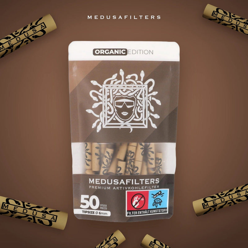 Medusa Aktivkohlefilter - Organic (Pack of 50)