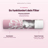 Medusa Aktivkohlefilter - Rose (Pack of 50)