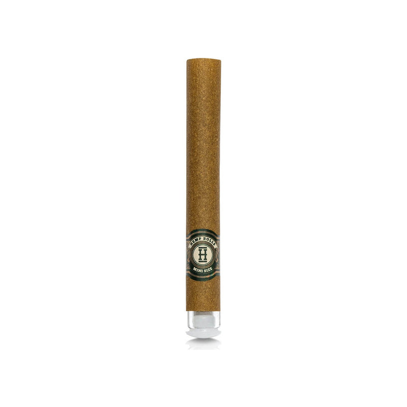 Hemper Pre-Rolled Glass Tipped Hemp Rolls Natural - Mini Size