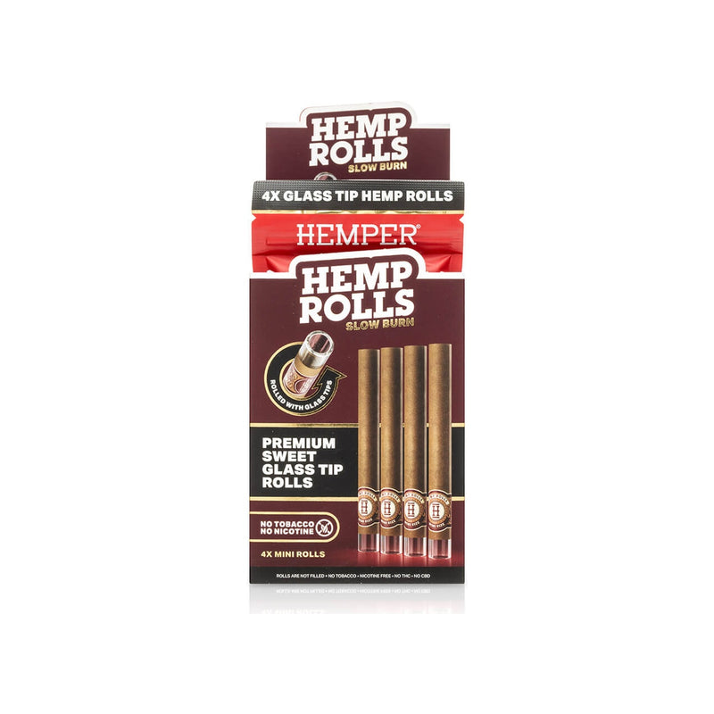 Hemper Pre-Rolled Glass Tipped Hemp Rolls Sweet - Mini Size