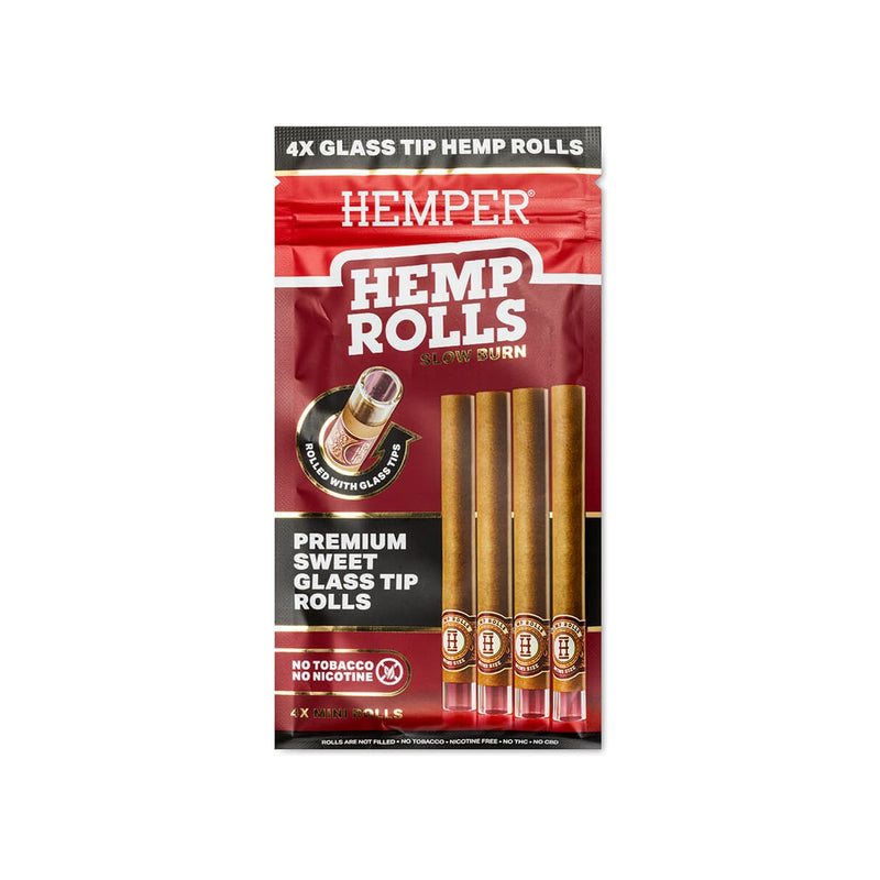 Hemper Pre-Rolled Glass Tipped Hemp Rolls Sweet - Mini Size
