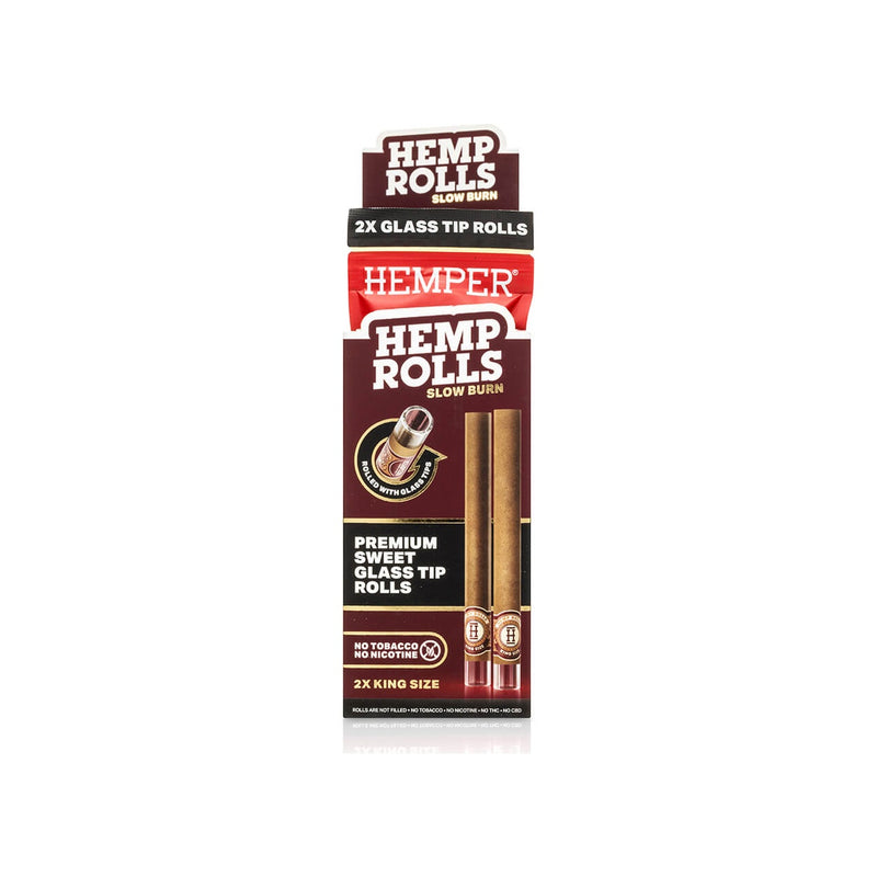 Hemper Pre-Rolled Glass Tipped Hemp Rolls Sweet - King Size