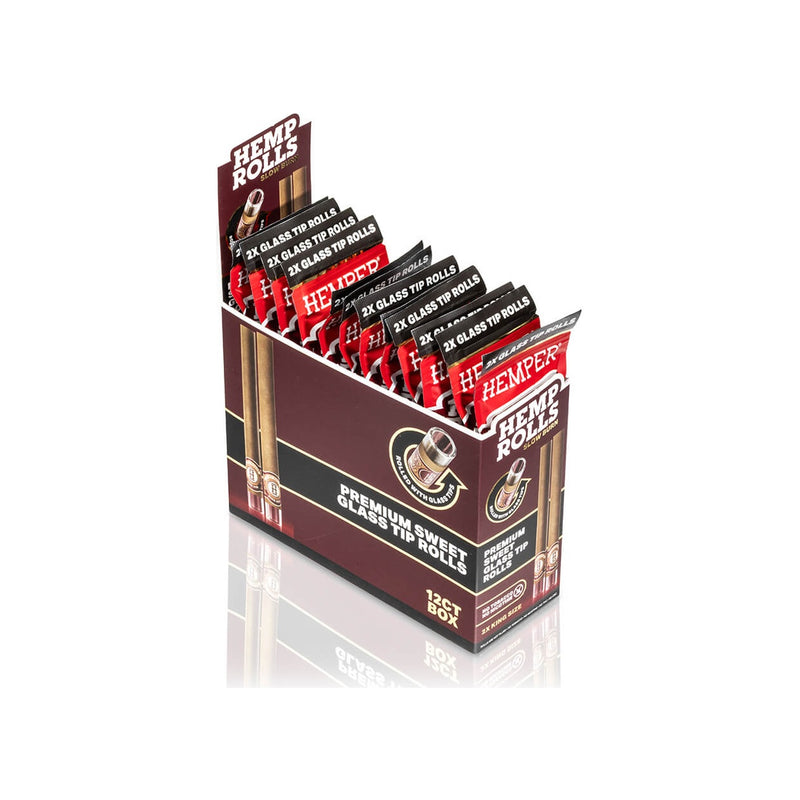Hemper Pre-Rolled Glass Tipped Hemp Rolls Sweet - King Size