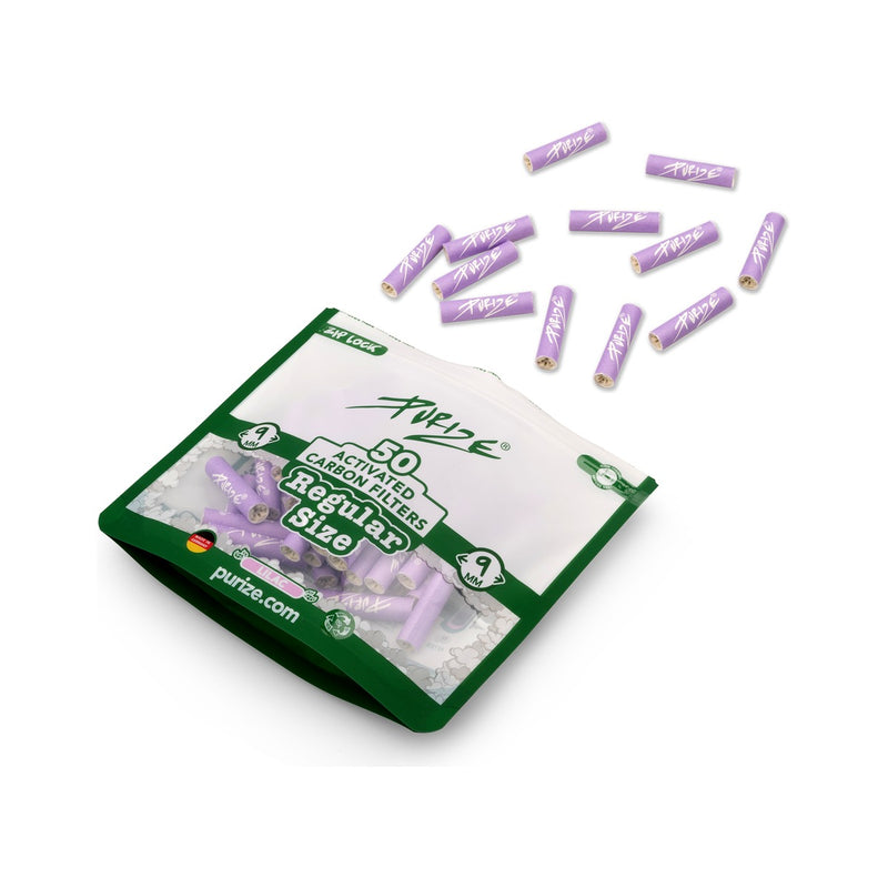 Purize Aktivkohlefilter Regular - Elder (Pack of 50)