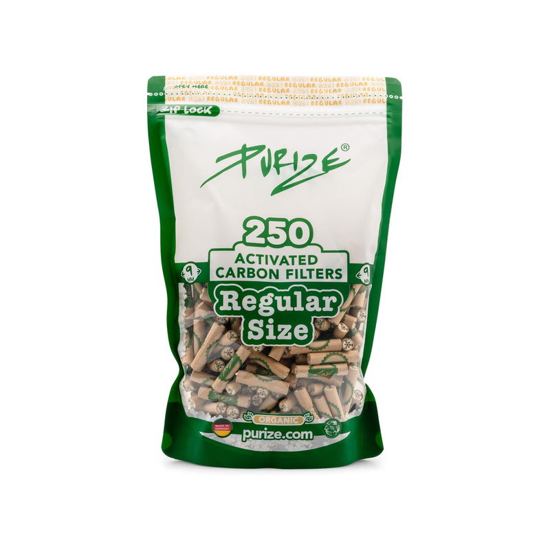 Purize Aktivkohlefilter Regular - Organic (Pack of 250)