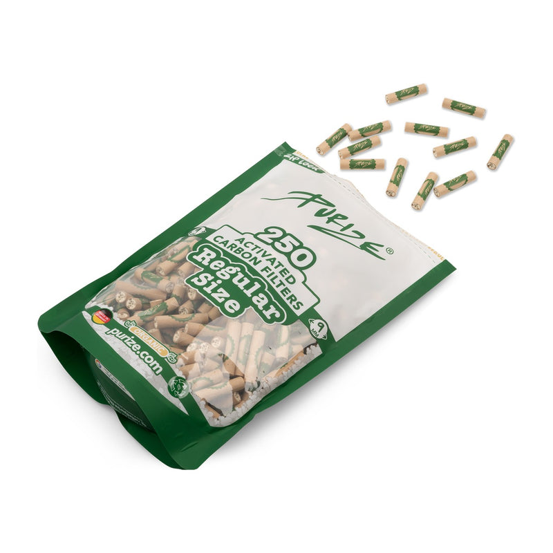 Purize Aktivkohlefilter Regular - Organic (Pack of 250)