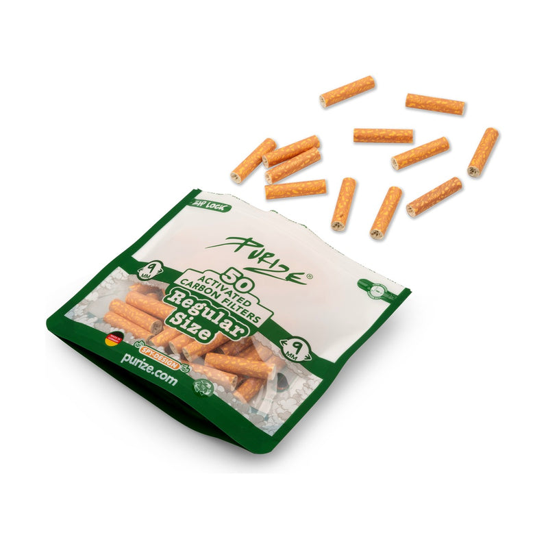 Purize Aktivkohlefilter Regular - Spy (Pack of 50)
