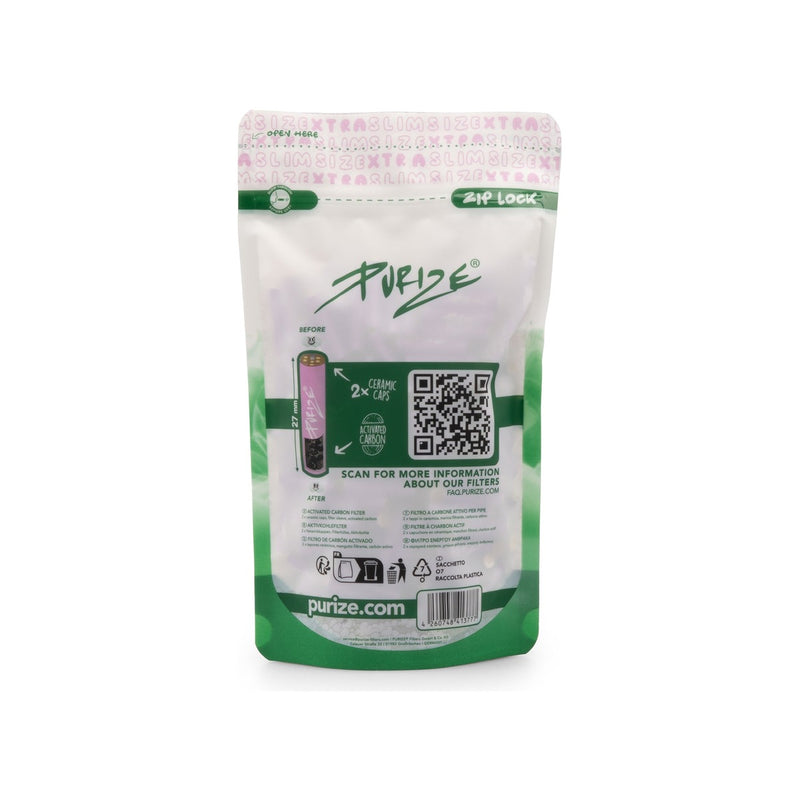Purize Aktivkohlefilter XTRA Slim - Elder (Pack of 250)