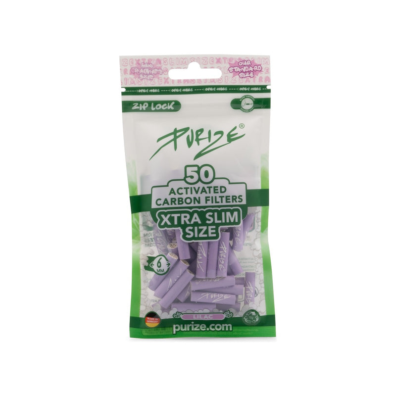 Purize Aktivkohlefilter XTRA Slim - Elder (Pack of 50)