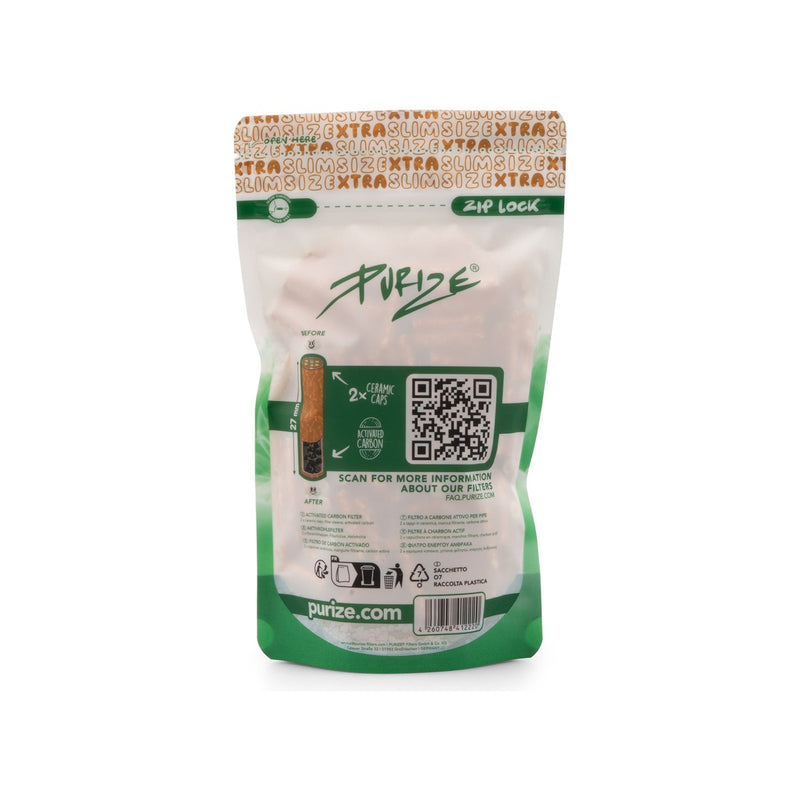 Purize Aktivkohlefilter XTRA Slim - Spy (Pack of 250)