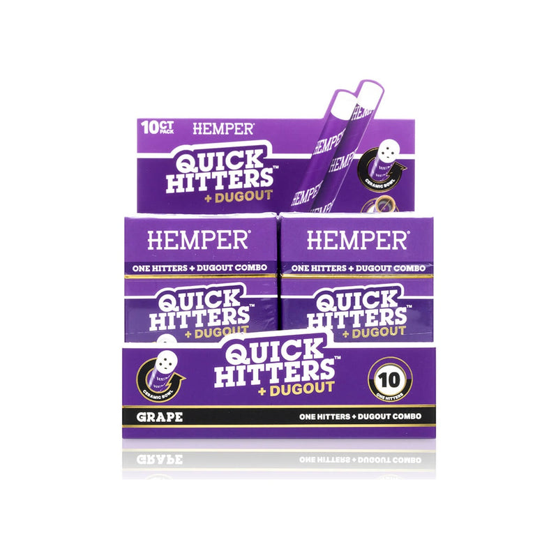 Hemper Quick Hitters + Dugout 10pcs Grape