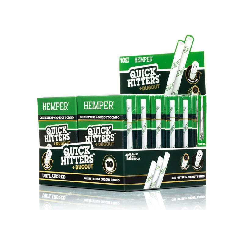 Hemper Quick Hitters + Dugout 10pcs Natural