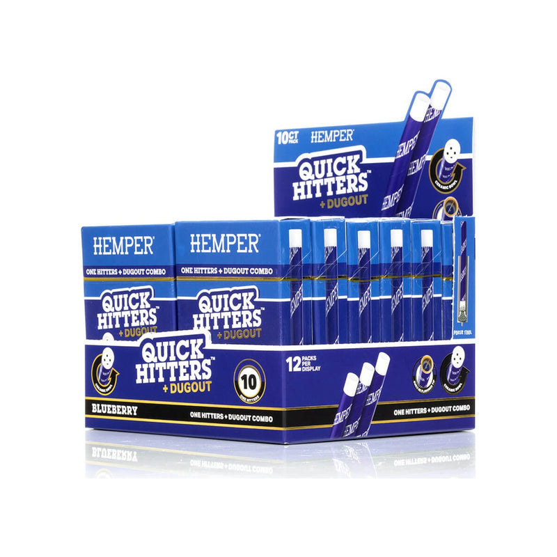 Hemper Quick Hitters + Dugout 10pcs Blueberry