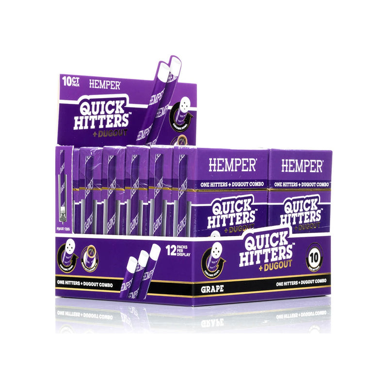 Hemper Quick Hitters + Dugout 10pcs Grape