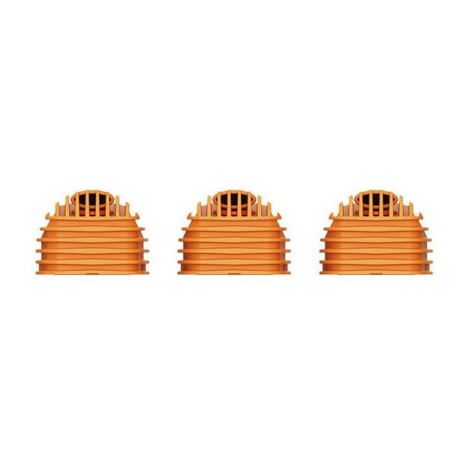 Storz & Bickel Veazy Kühleinheiten (Pack of 3) - Inspiring Orange