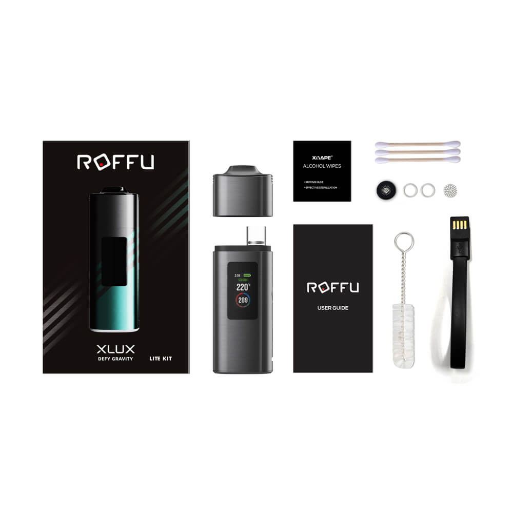 XVape XLUX ROFFU Vaporizer - Onyx Grey