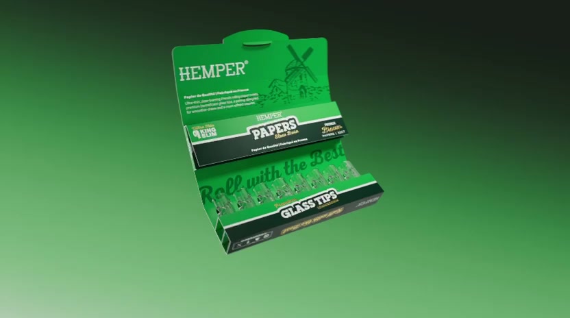 Hemper Papers mit Glasfilter